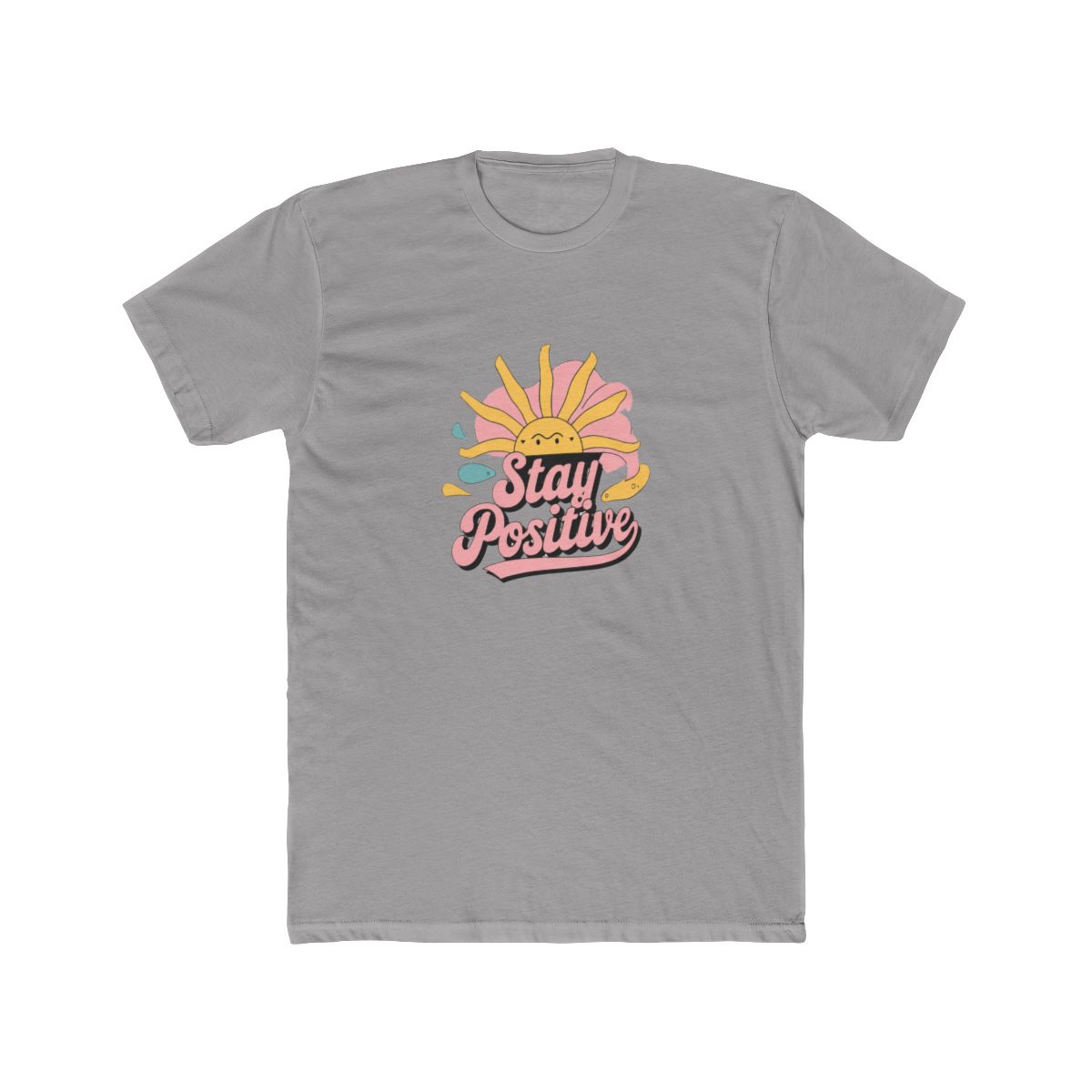 Stay Positive Minimalist Sunshine T Shirt - Optimist Gift